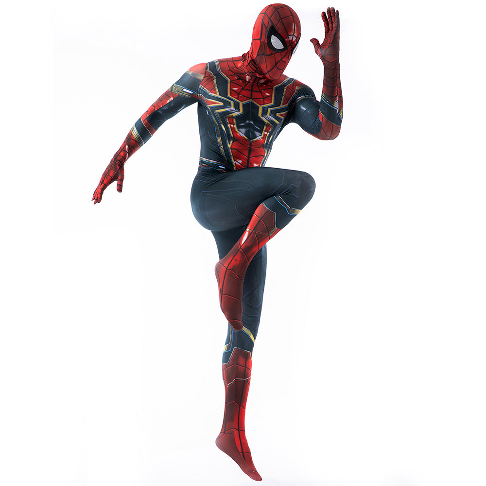 Spider-Man Iron Spider Zentai Cosplay Suit