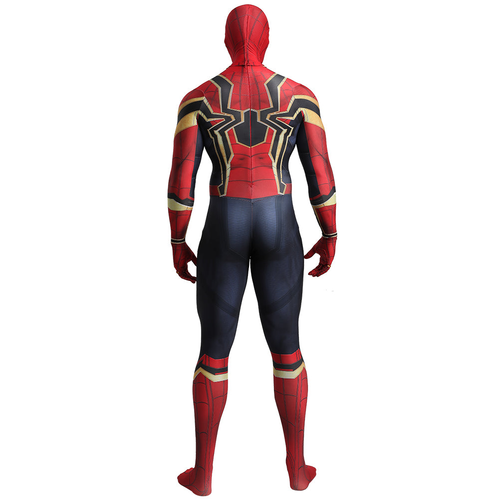 Spider-Man Avengers 3 Zentai Suit with Removable Mask
