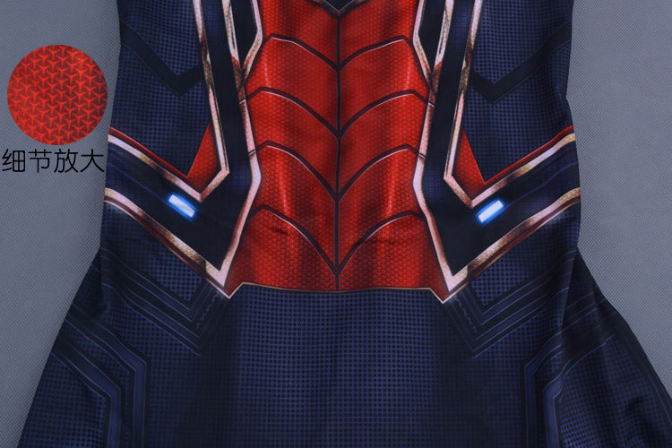 Spider-Man Avengers 3 Zentai Suit with Removable Mask