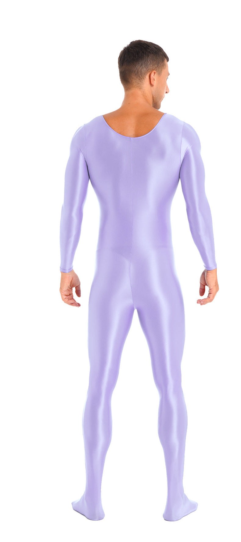 Unisex Shiny Nylon-Spandex Bodysuit – 9 Colors
