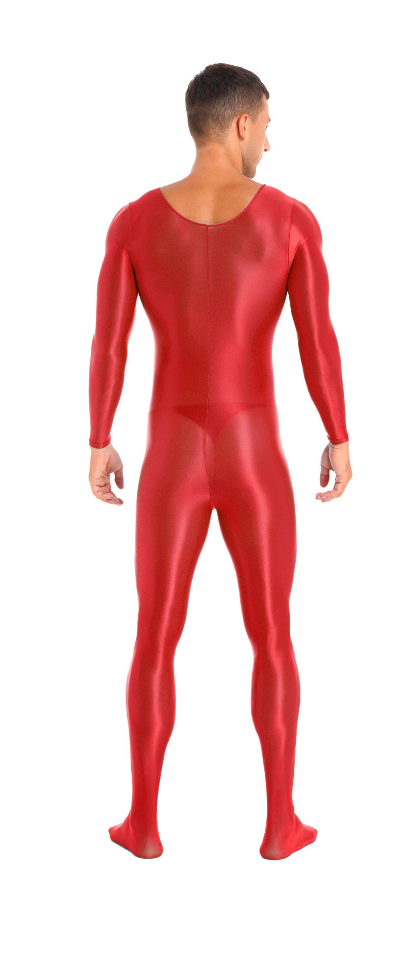 Unisex Shiny Nylon-Spandex Bodysuit – 9 Colors