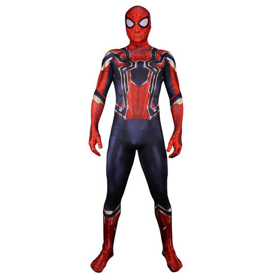 Spider-Man Avengers 3 Zentai Suit with Removable Mask