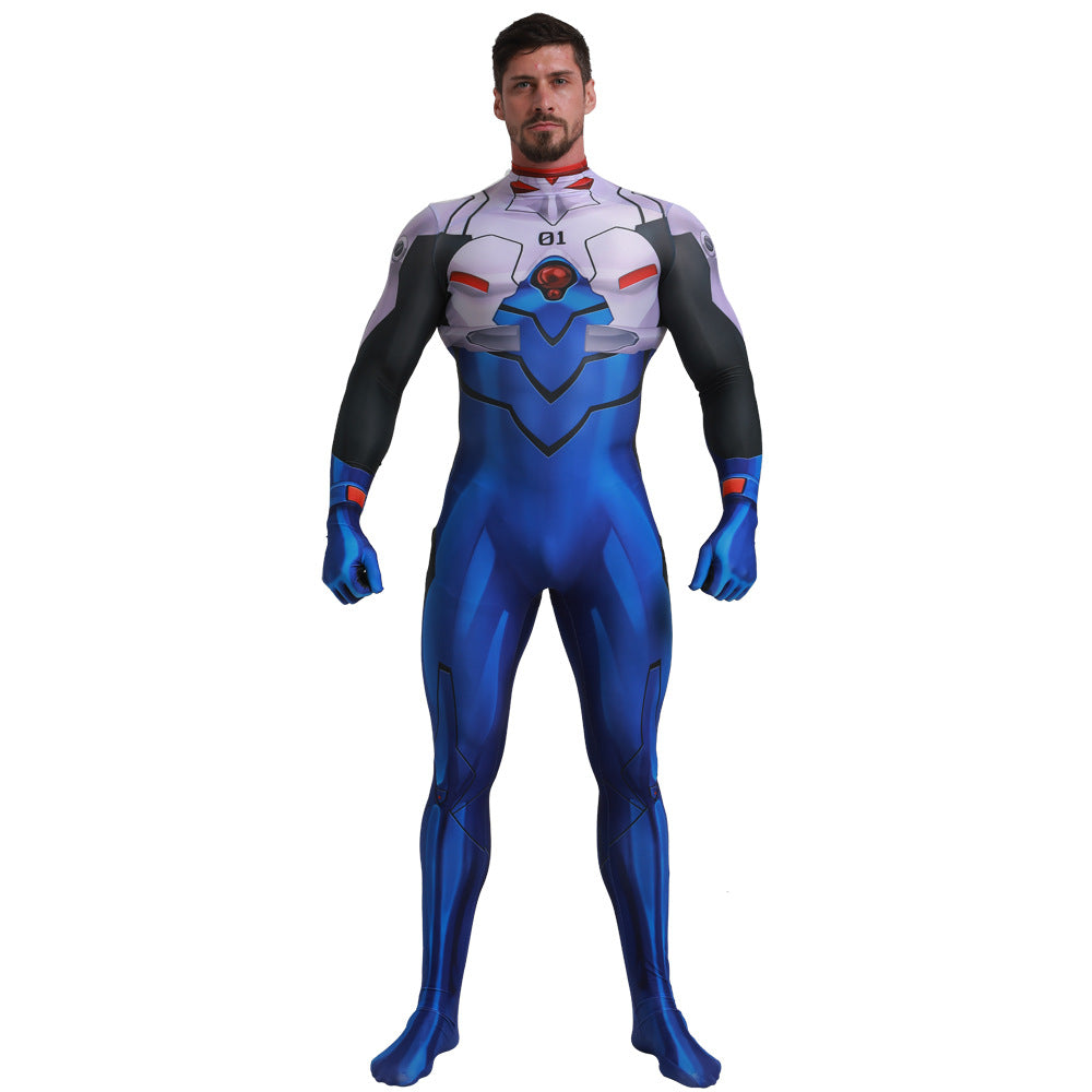 Neon Genesis Evangelion 01 Cosplay Bodysuit