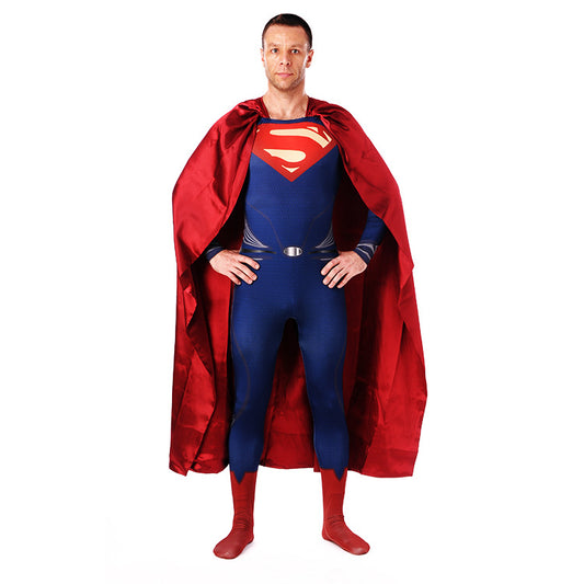 Superman Man of Steel Cosplay Zentai Suit