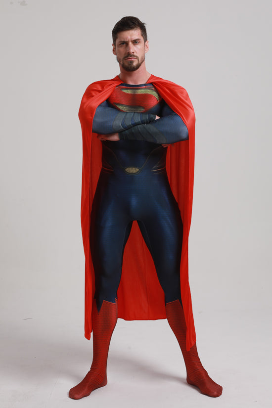 Classic Superman Blue Cosplay Bodysuit