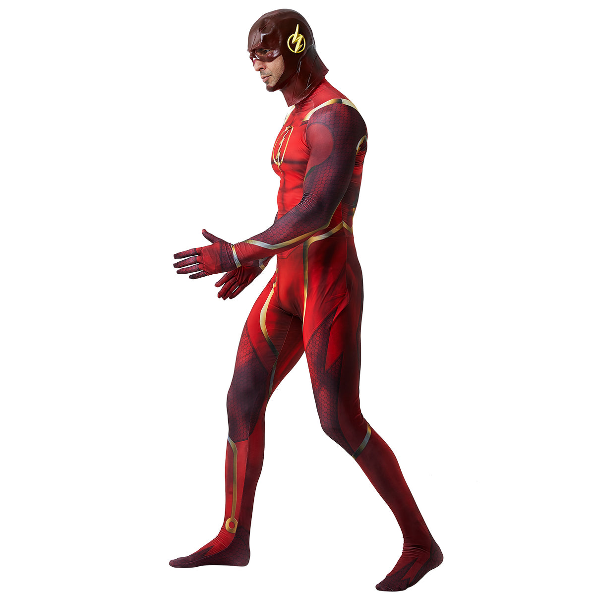 The Flash Full-Body Cosplay Suit – Style KY100