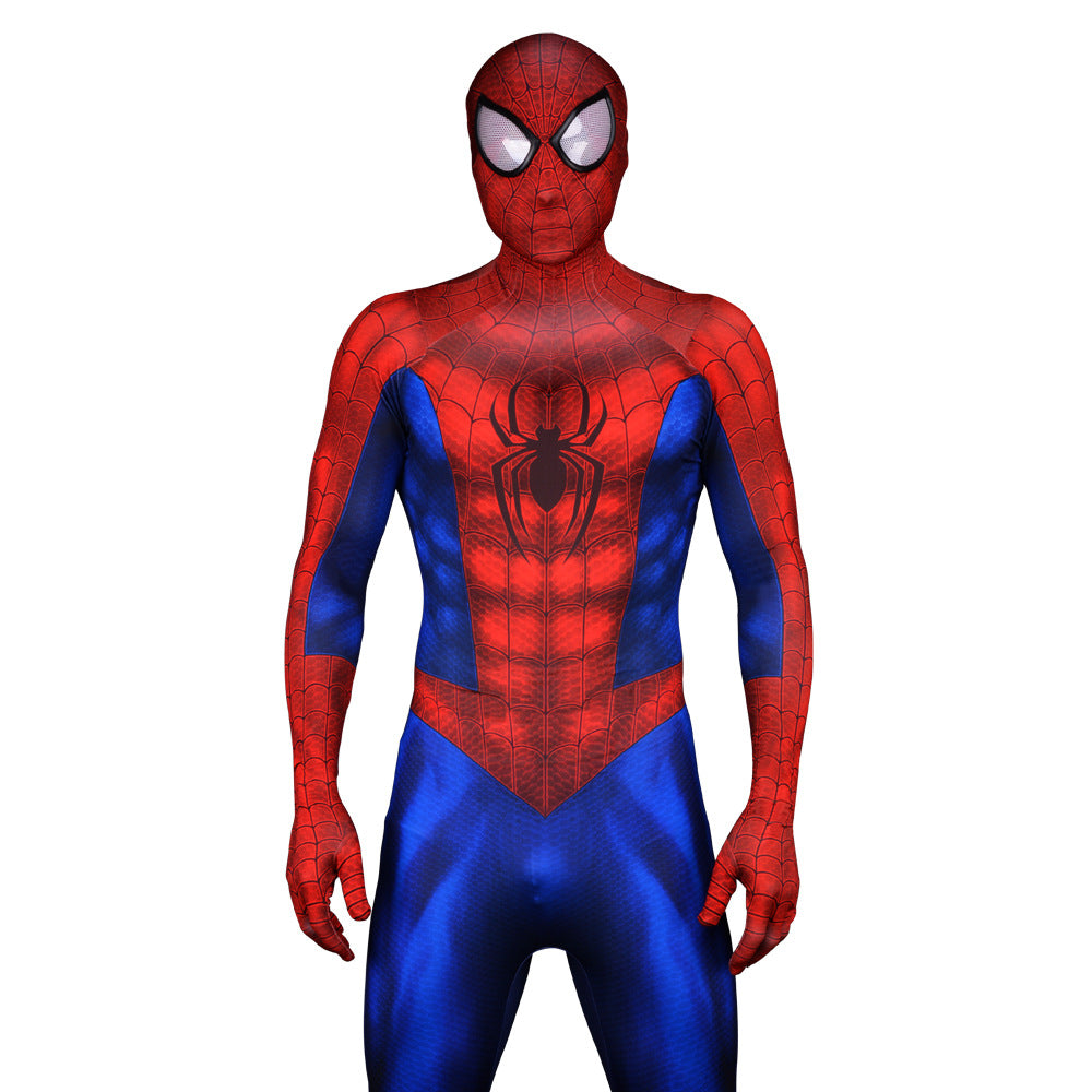 Classic Red-and-Blue Spider-Man Cosplay Zentai Suit
