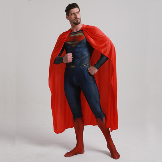 Classic Superman Blue Cosplay Bodysuit