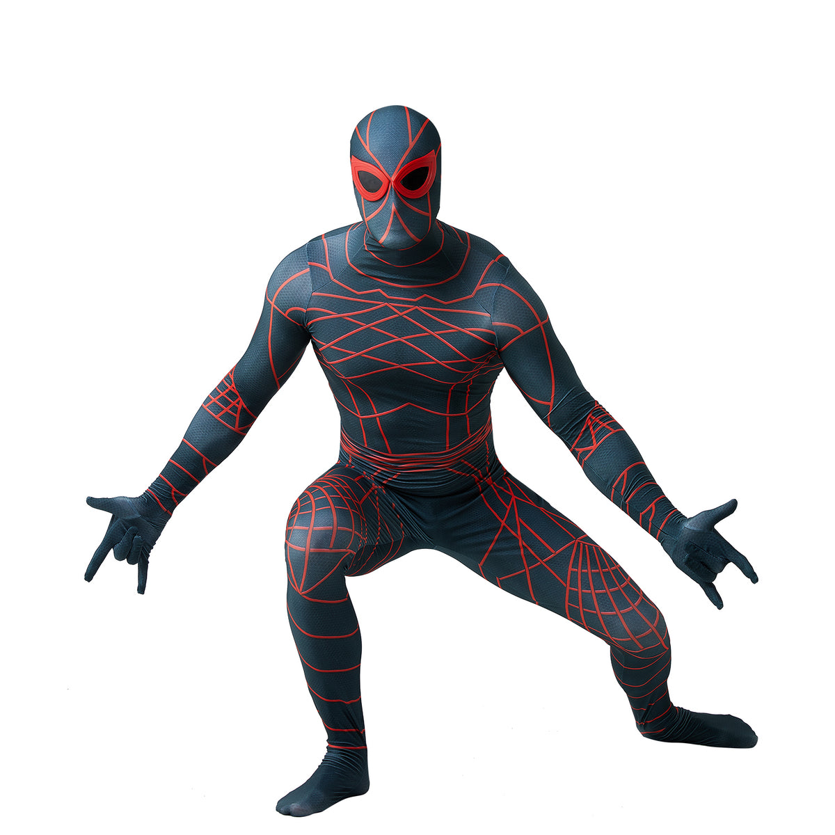 Spider-Man Full-Body Cosplay Suit – Style KY108