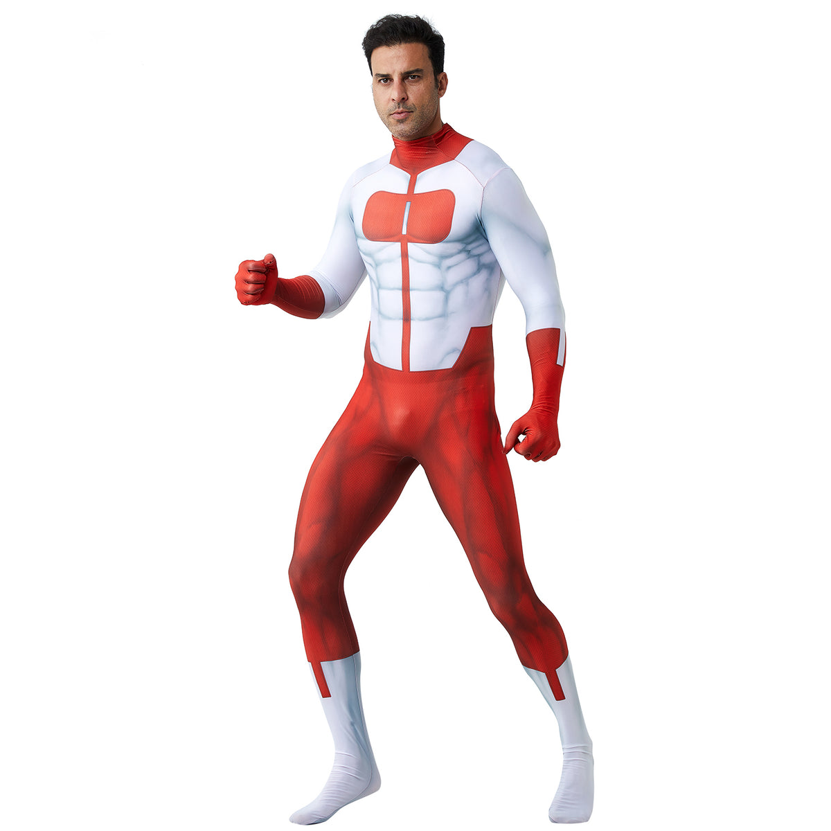 Omni-Man Full-Body Cosplay Suit – Style KY104