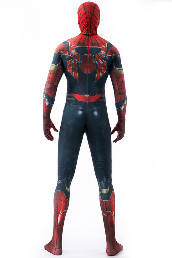 Spider-Man Iron Spider Zentai Cosplay Suit