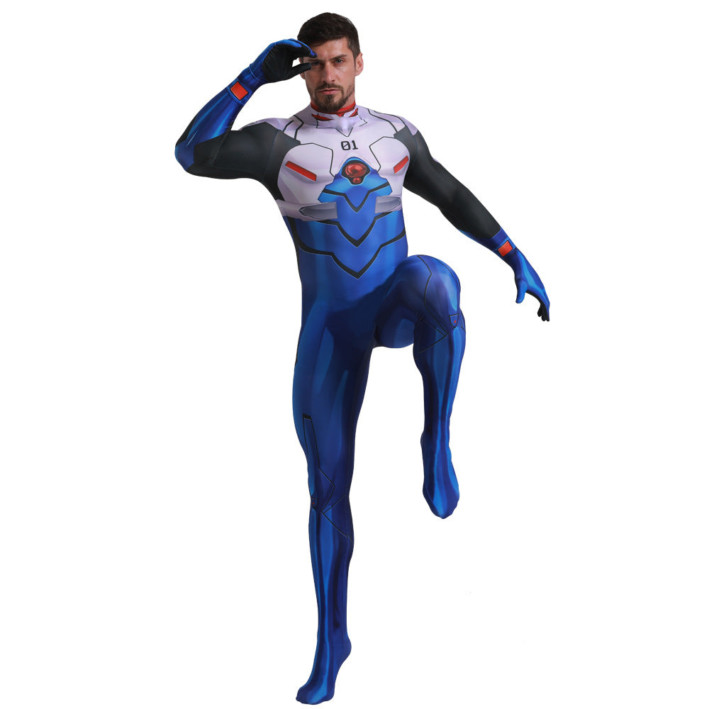 Neon Genesis Evangelion 01 Cosplay Bodysuit