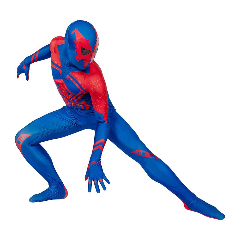 Blue Spider-Man Zentai Costume – Height-Based Sizing