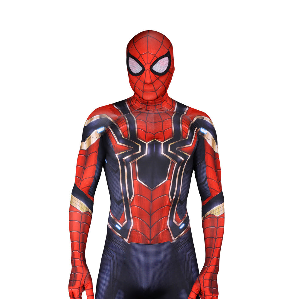 Spider-Man Avengers 3 Zentai Suit with Removable Mask