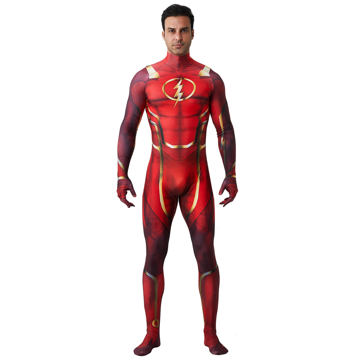 The Flash Full-Body Cosplay Suit – Style KY100