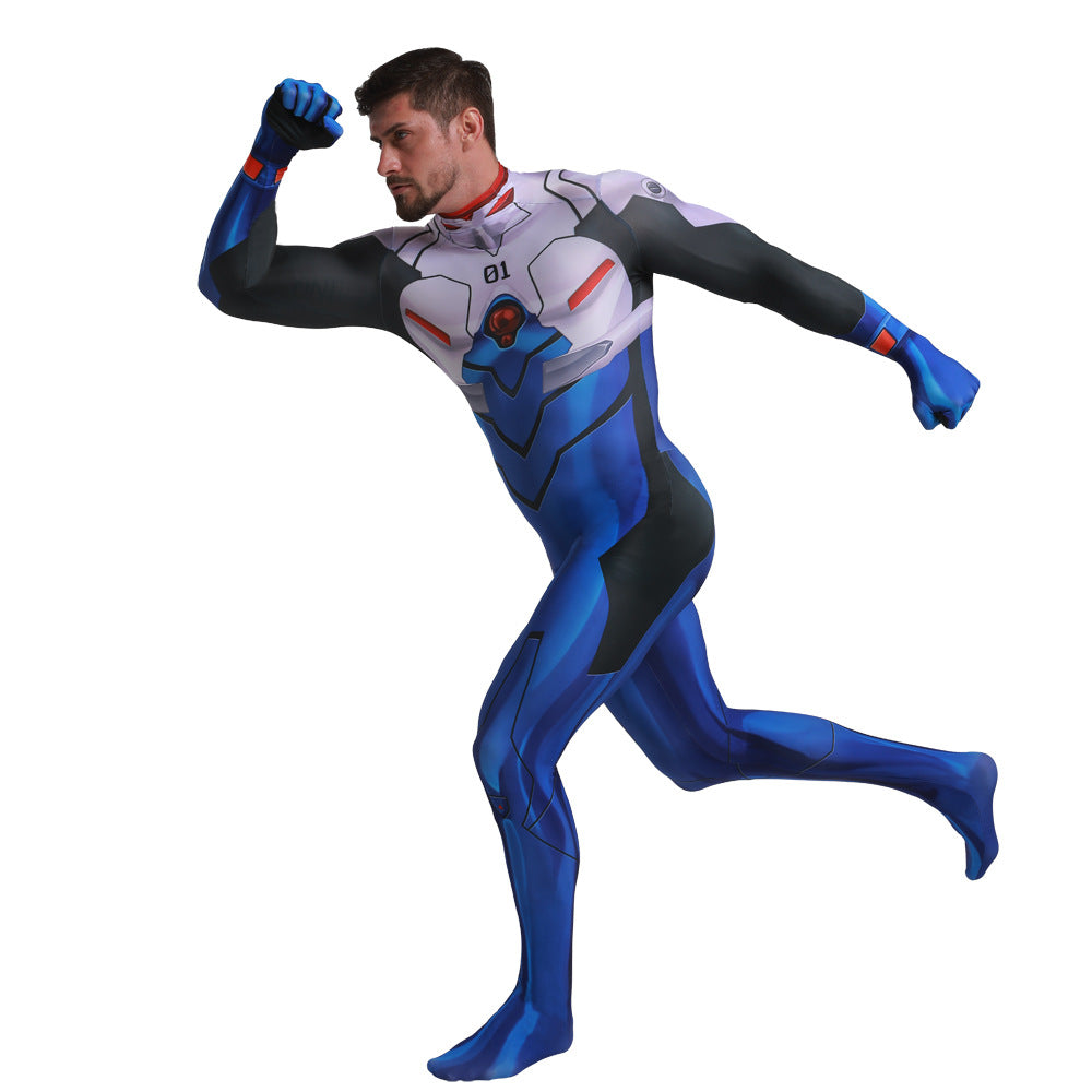 Neon Genesis Evangelion 01 Cosplay Bodysuit