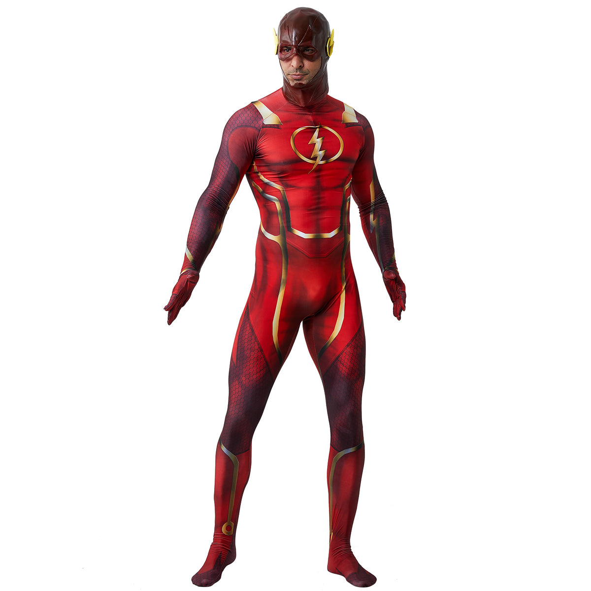 The Flash Full-Body Cosplay Suit – Style KY100