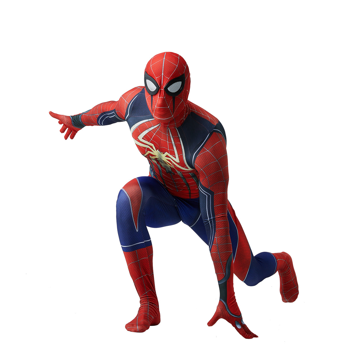 Spider-Man Full-Body Cosplay Suit – Style KY106