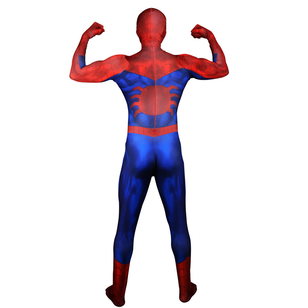 Classic Red-and-Blue Spider-Man Cosplay Zentai Suit