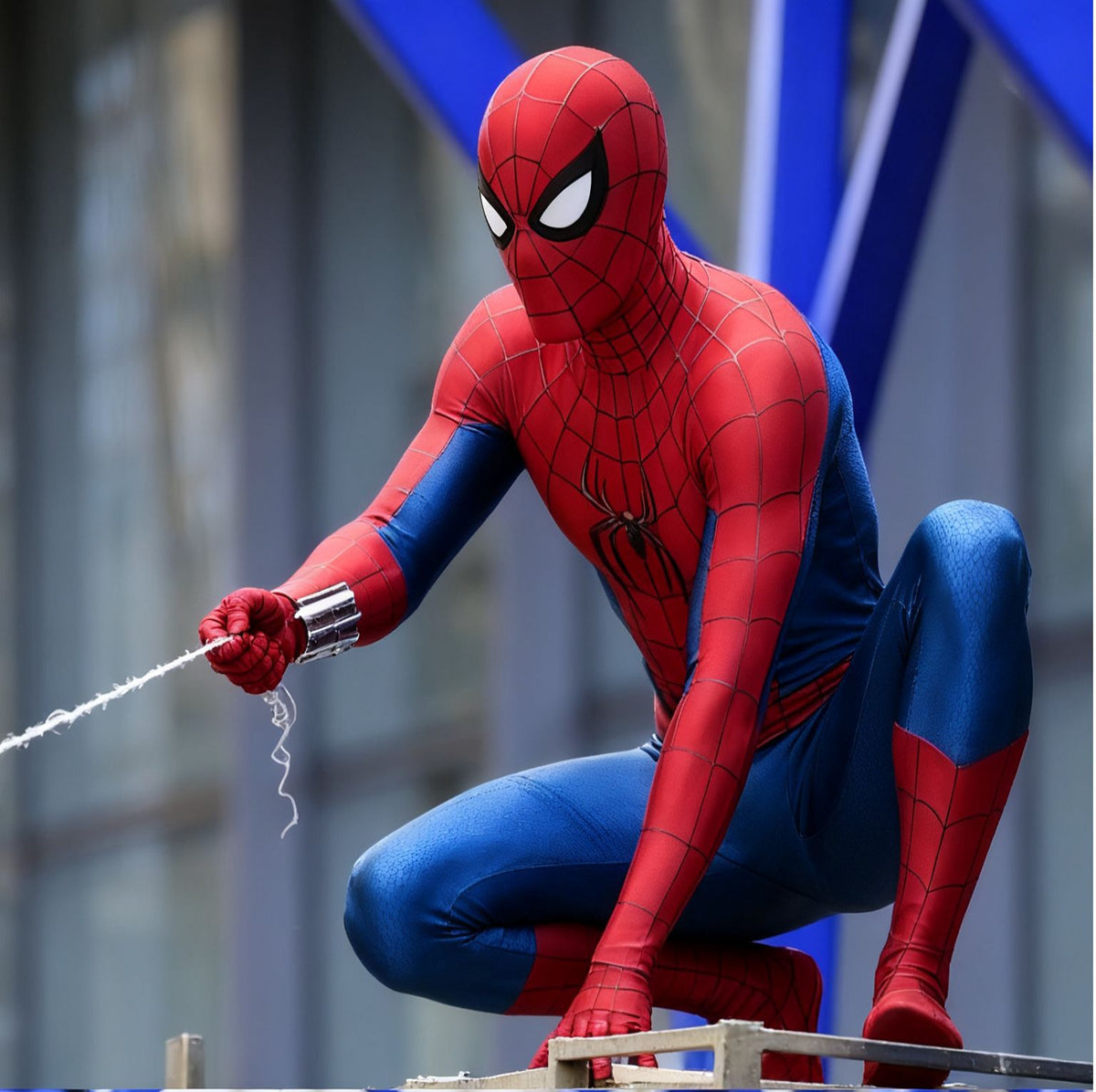 Spider-Man: Brand New Day Cosplay Suit with 3D Emblem