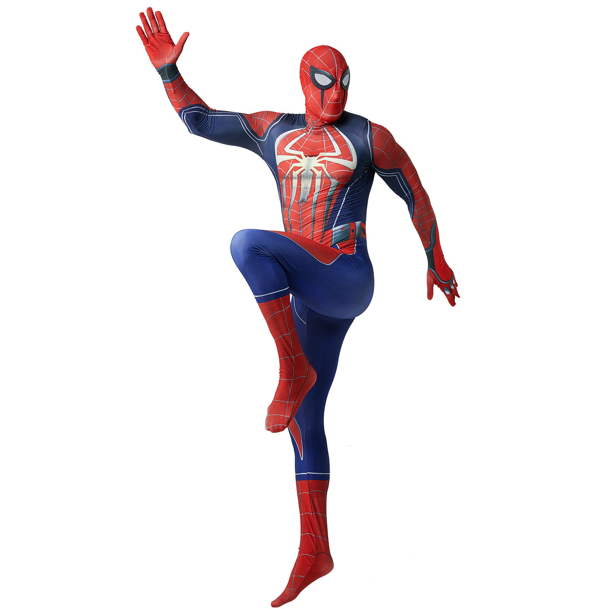 Spider-Man Full-Body Cosplay Suit – Style KY106