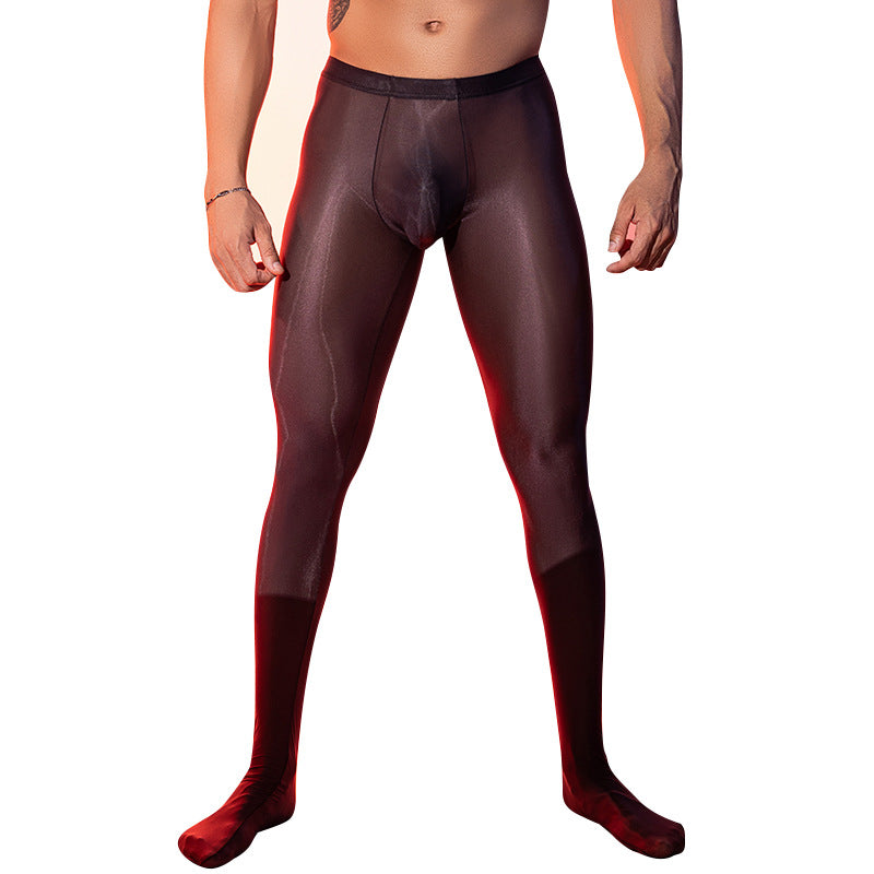 Men's Sheer Stretch Nylon Tights