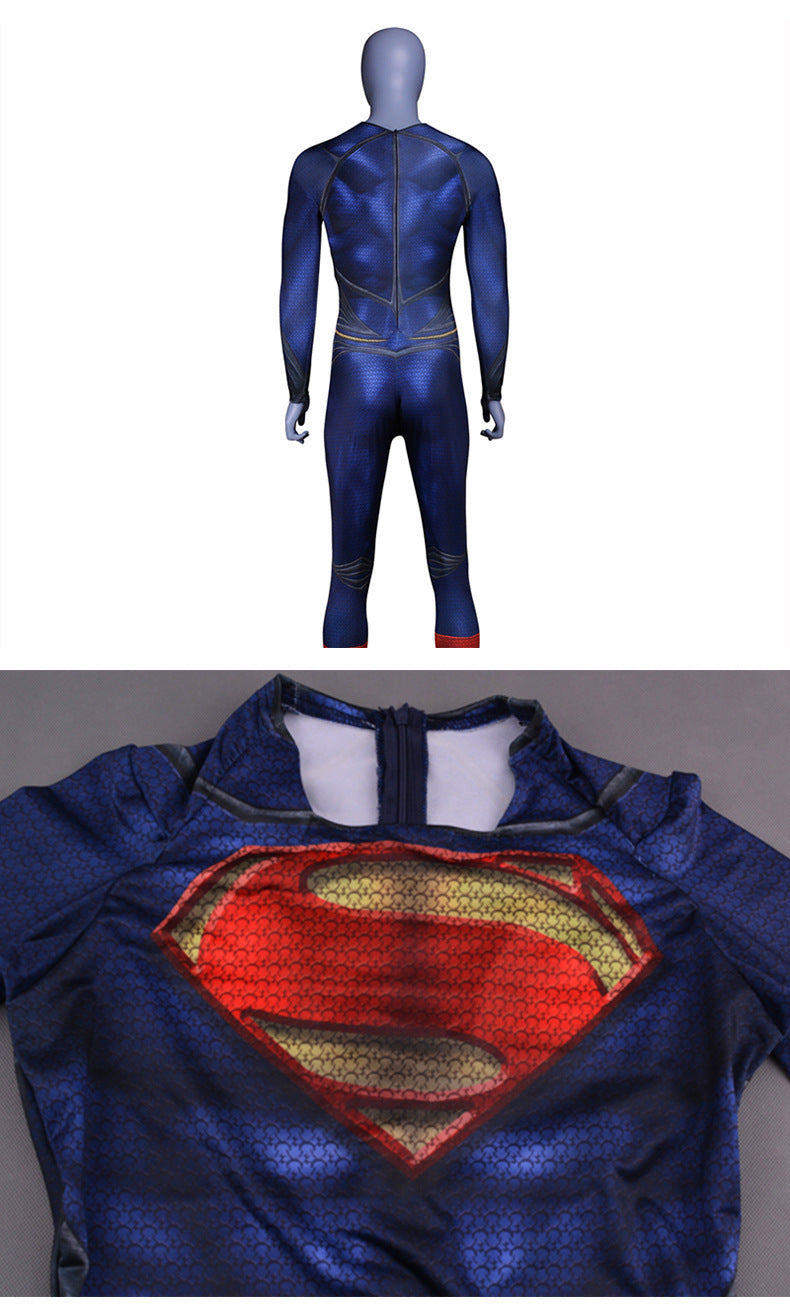 Classic Superman Blue Cosplay Bodysuit