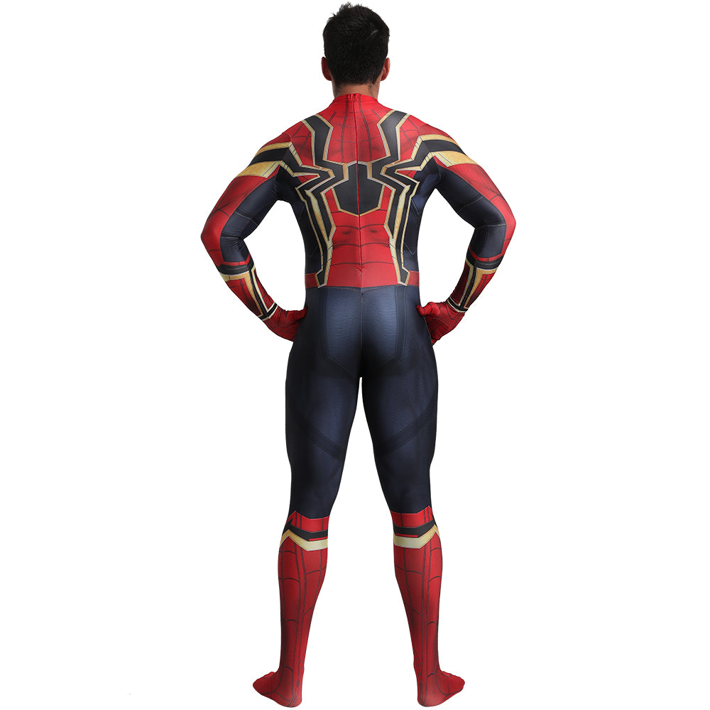 Spider-Man Avengers 3 Zentai Suit with Removable Mask