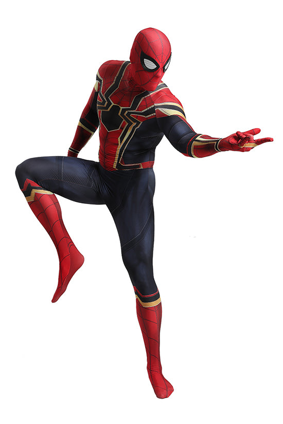 Spider-Man Avengers 3 Zentai Suit with Removable Mask