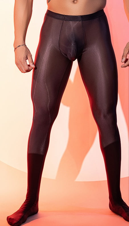 Men's Sheer Stretch Nylon Tights