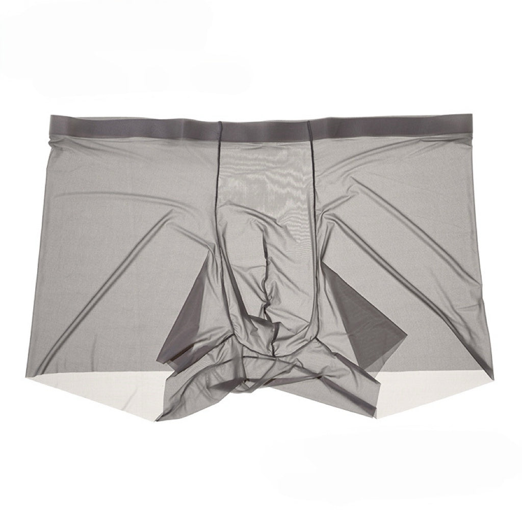 Men’s 5D Silky Boxer Briefs – Glossy Ice-Silk Feel