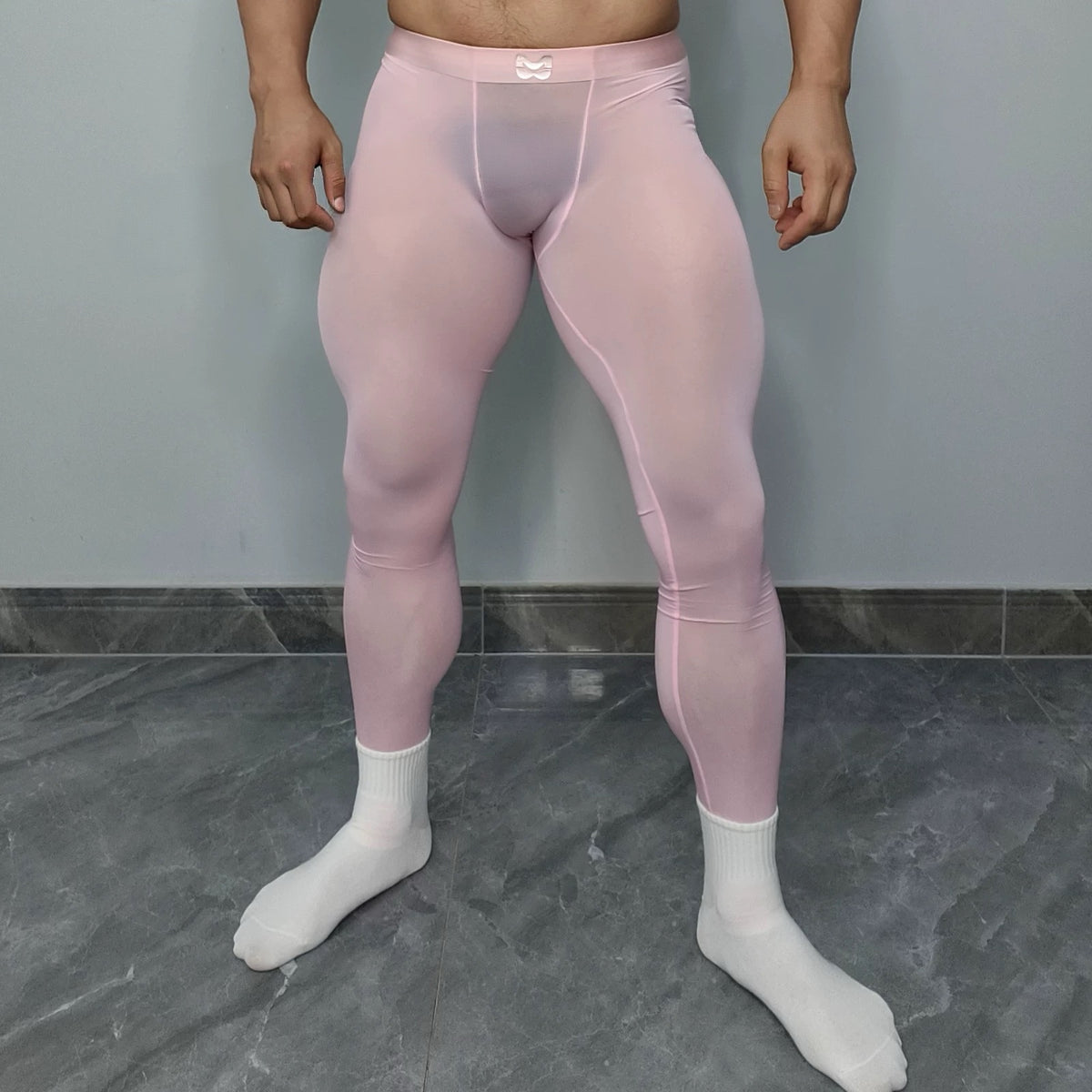 Men's Low-Rise Lyocell Stretch Gym Tights