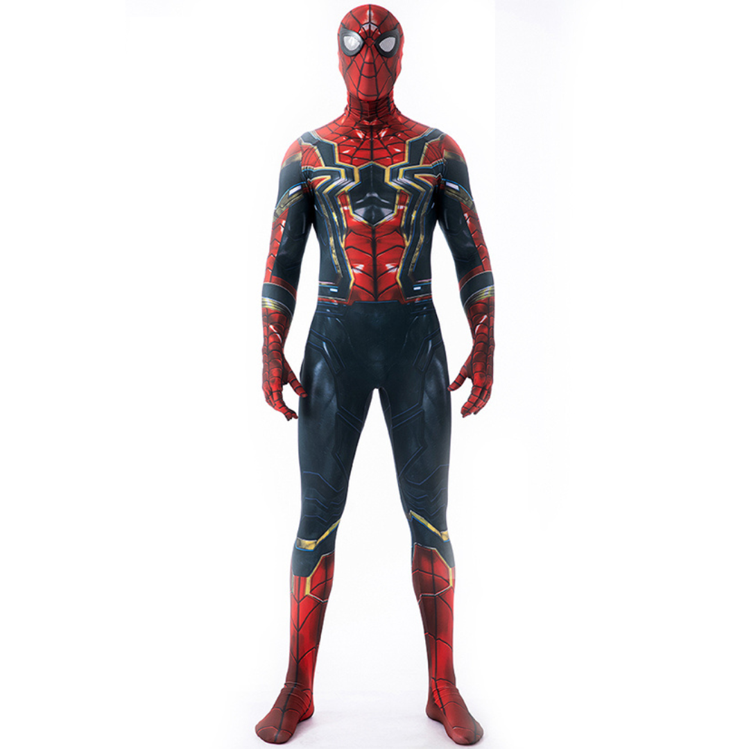 Spider-Man Iron Spider Zentai Cosplay Suit