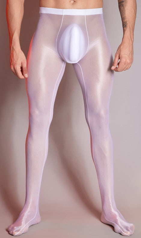 Men's Sheer Stretch Nylon Tights